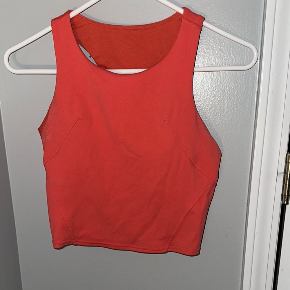 Lululemon Coral Align High-Neck tank